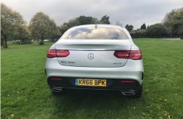 Mercedes-Benz GLE 350d 4MATIC AMG Line Coupe, 2017, tail