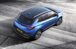 Vauxhall Grandland X, 2017, overhead