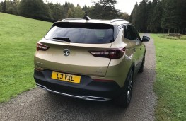 Vauxhall Grandland X, 2017, rear, static