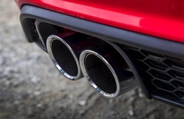 Volkswagen Polo GTI, 2018, exhaust