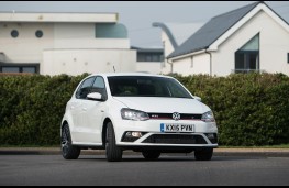 Volkswagen Polo GTI, front, action