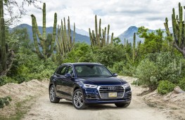 Audi Q5, 2017, front, desert