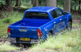 Toyota Hilux, 2016, off road, rear