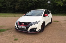 Honda Civic Type R, front