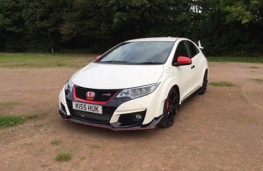 Honda Civic Type R, front