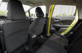 Honda Jazz, rear seats