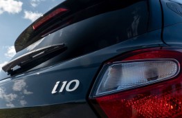 Hyundai i10, 2025, badge, rear