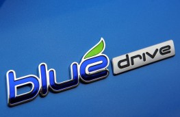 Hyundai i10 Blue, badge
