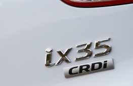 Hyundai ix35 badge detail