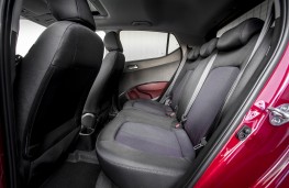 Hyundai i10 rear seats