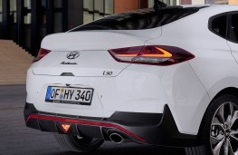 Hyundai i30 Fastback N Line rear spoiler