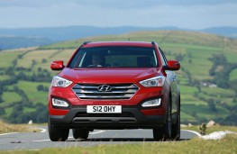 Hyundai Santa Fe, front action