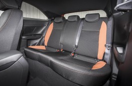 Hyundai i20 Coupe, rear seats