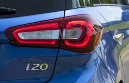 Hyundai i20, 2018, rear lights and badge