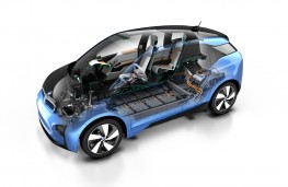 BMW i3, 2016, cutaway