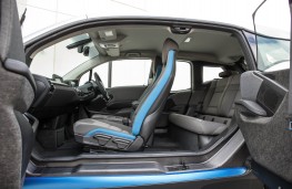 BMW i3, doors open