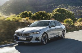 BMW i5, 2025, front