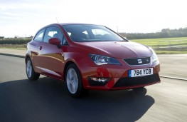 SEAT Ibiza SC 2015, front, action