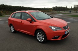 SEAT Ibiza ST, 2015, side, left