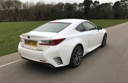 Lexus RC 300h, rear