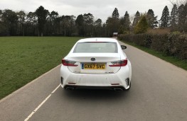 Lexus RC 300h, rear