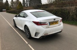 Lexus RC 300h, rear