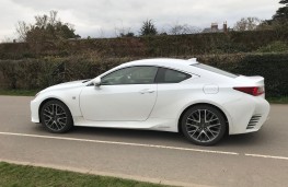 Lexus RC 300h, side