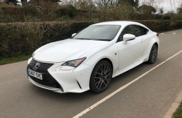 Lexus RC 300h, front