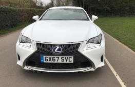 Lexus RC 300h, front