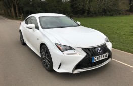 Lexus RC 300h, front