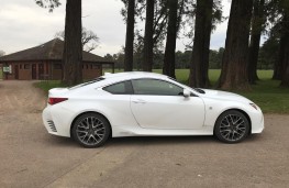 Lexus RC 300h, side