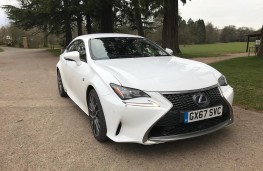 Lexus RC 300h, front