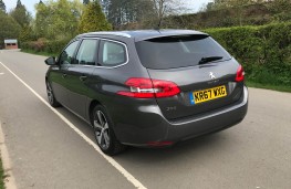 Peugeot 308 SW, rear quarter