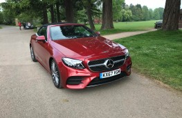 Mercedes-Benz E-Class Cabriolet, front