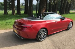 Mercedes-Benz E-Class Cabriolet, rear