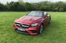 Mercedes-Benz E-Class Cabriolet, front