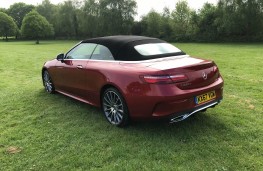 Mercedes-Benz E-Class Cabriolet, rear