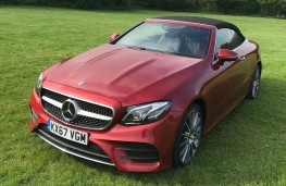 Mercedes-Benz E-Class Cabriolet, front