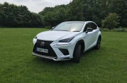 Lexus NX300h F Sport, front