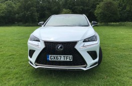 Lexus NX300h F Sport, front