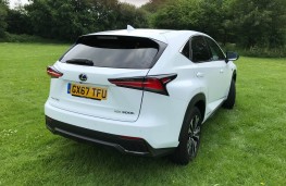 Lexus NX300h F Sport, rear