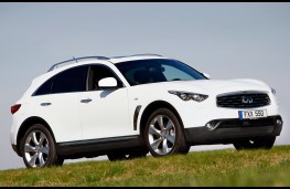 Infiniti FX side slope