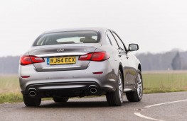 Infiniti Q70, rear action