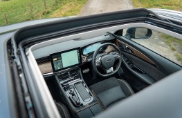Skywell BE11 Long Range, 2026, interior, through sunroof