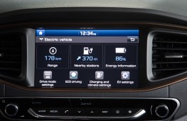 Hyundai Ioniq EV, display screen