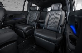 Hyundai IONIQ 9 Calligraphy Black Ink, 2026, rear seats