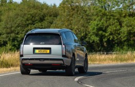 Hyundai Ioniq 9, 2025, rear, action