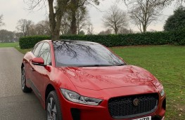 Jaguar I-PACE, 2018, nose, upright