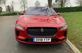 Jaguar I-PACE, 2018, nose 1