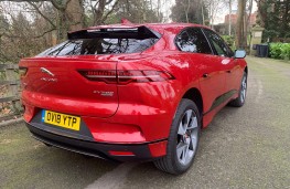 Jaguar I-PACE, 2018, rear